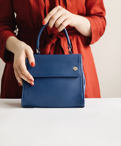 牛皮女包时尚小香风单肩包